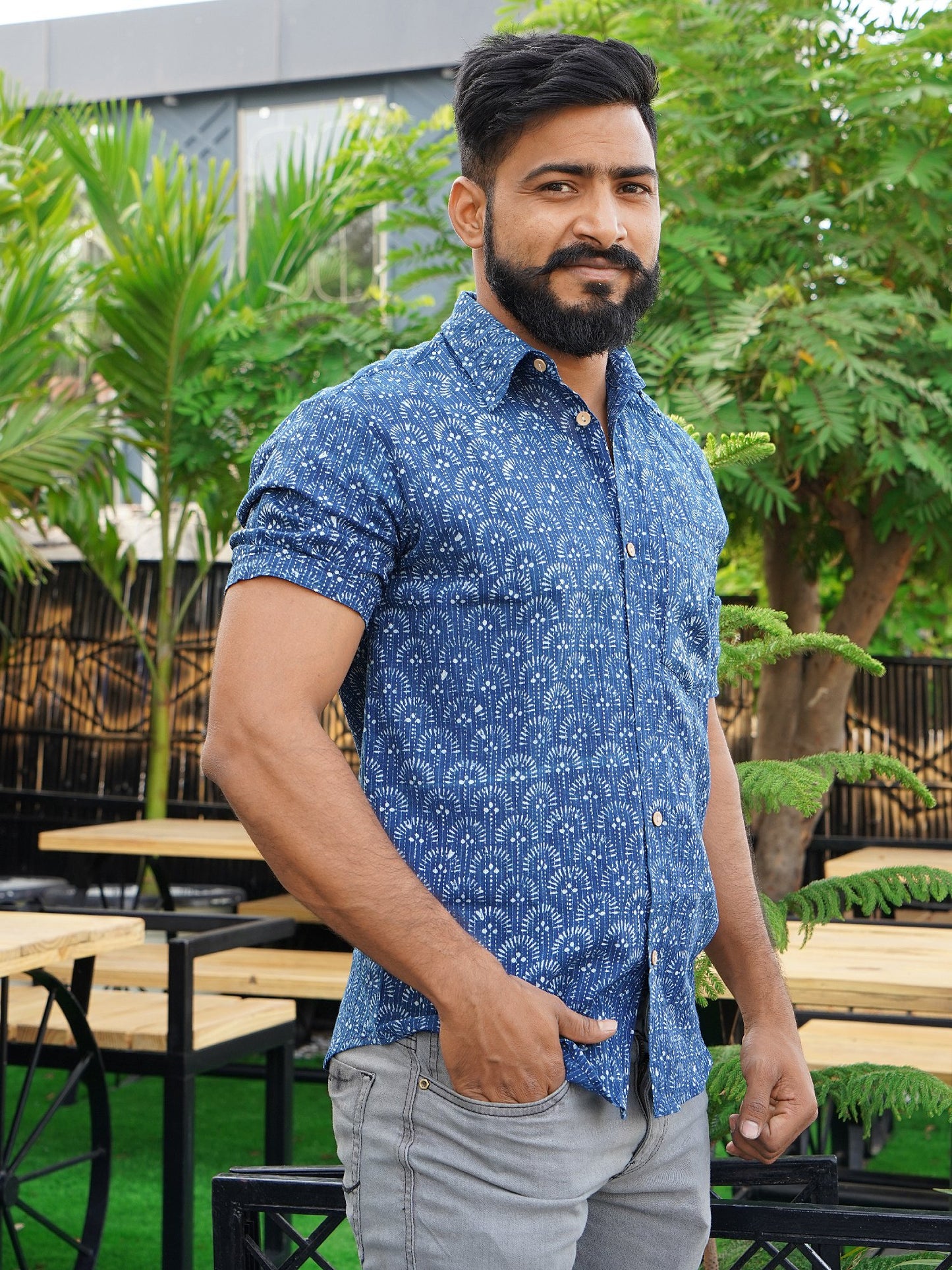 Chic Blue Shirt