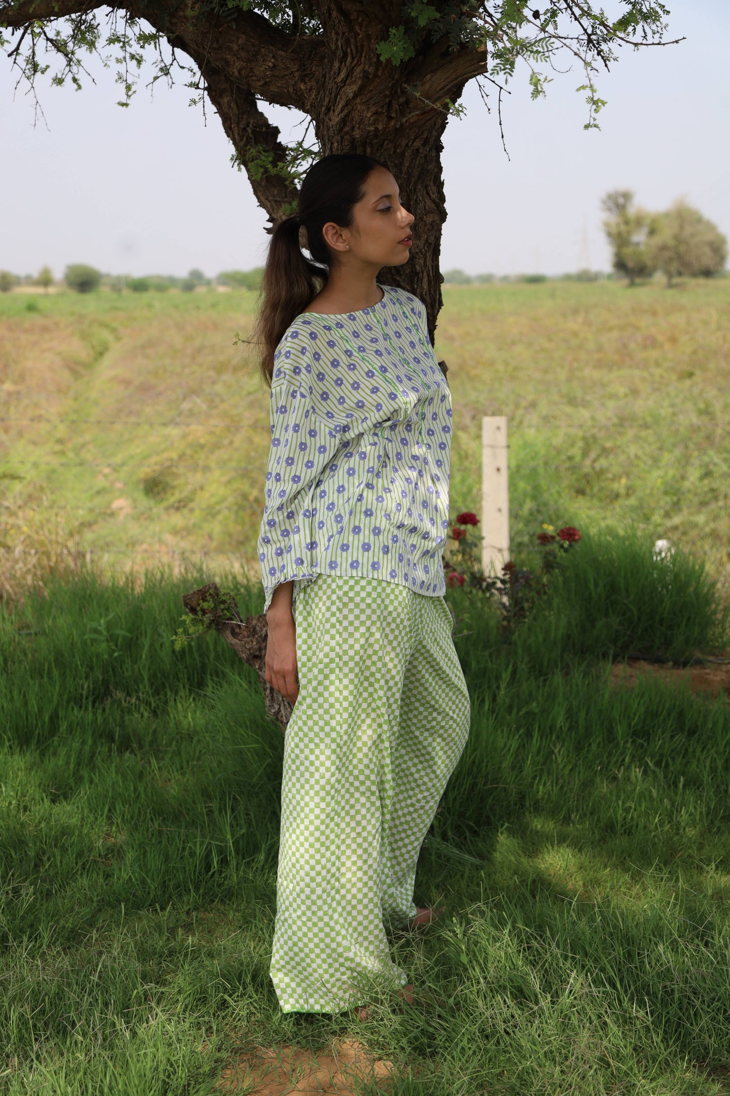 Green Edge Play Pants