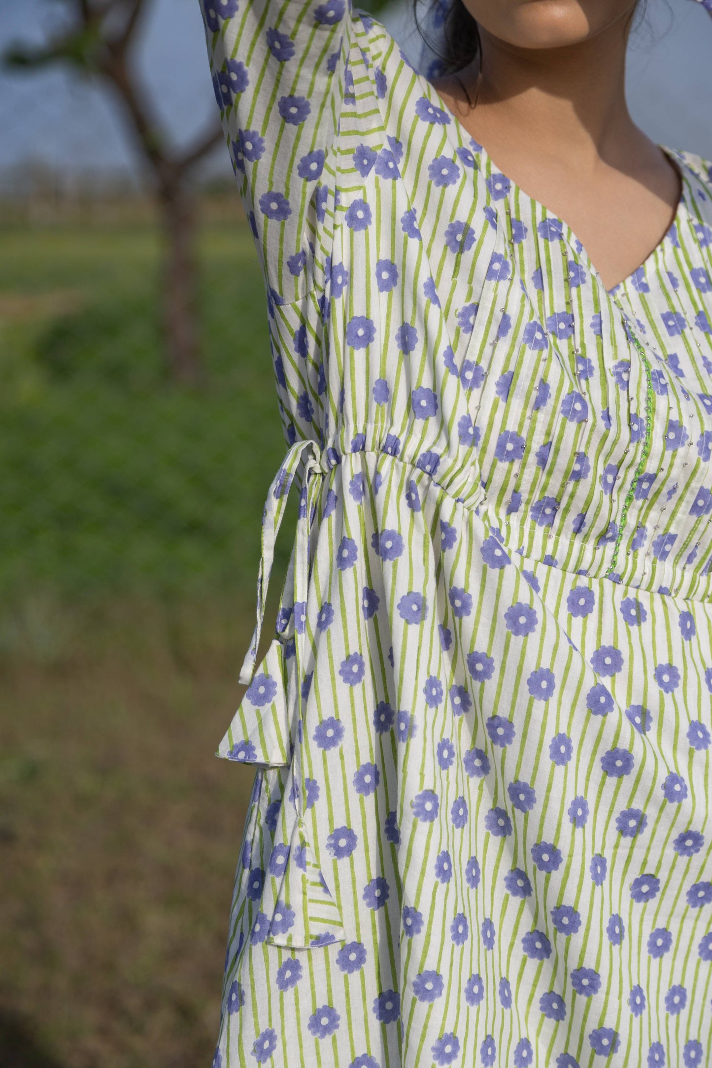 White Dandelion Days Dress
