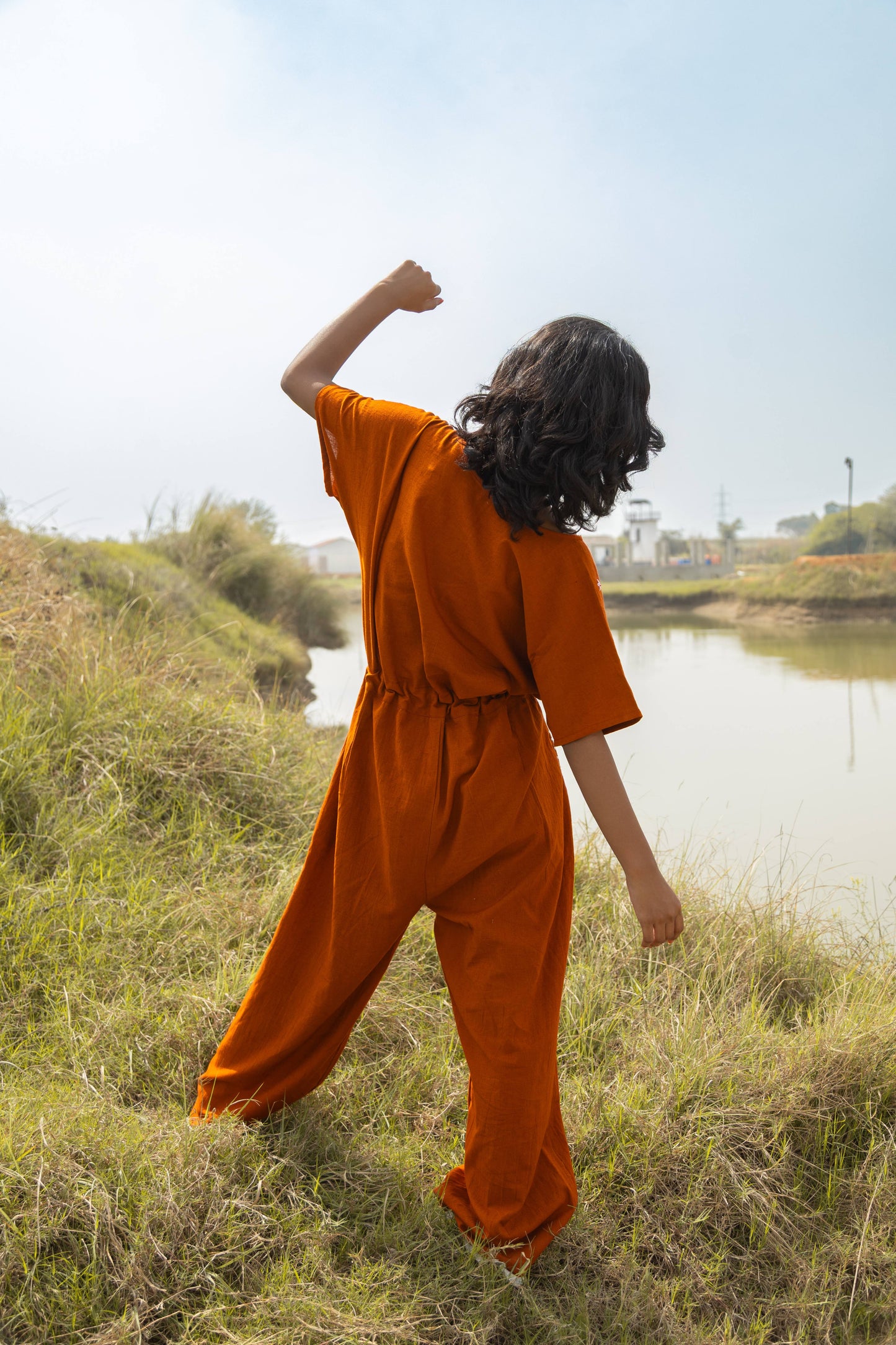 Rust Terra Jumpsuit