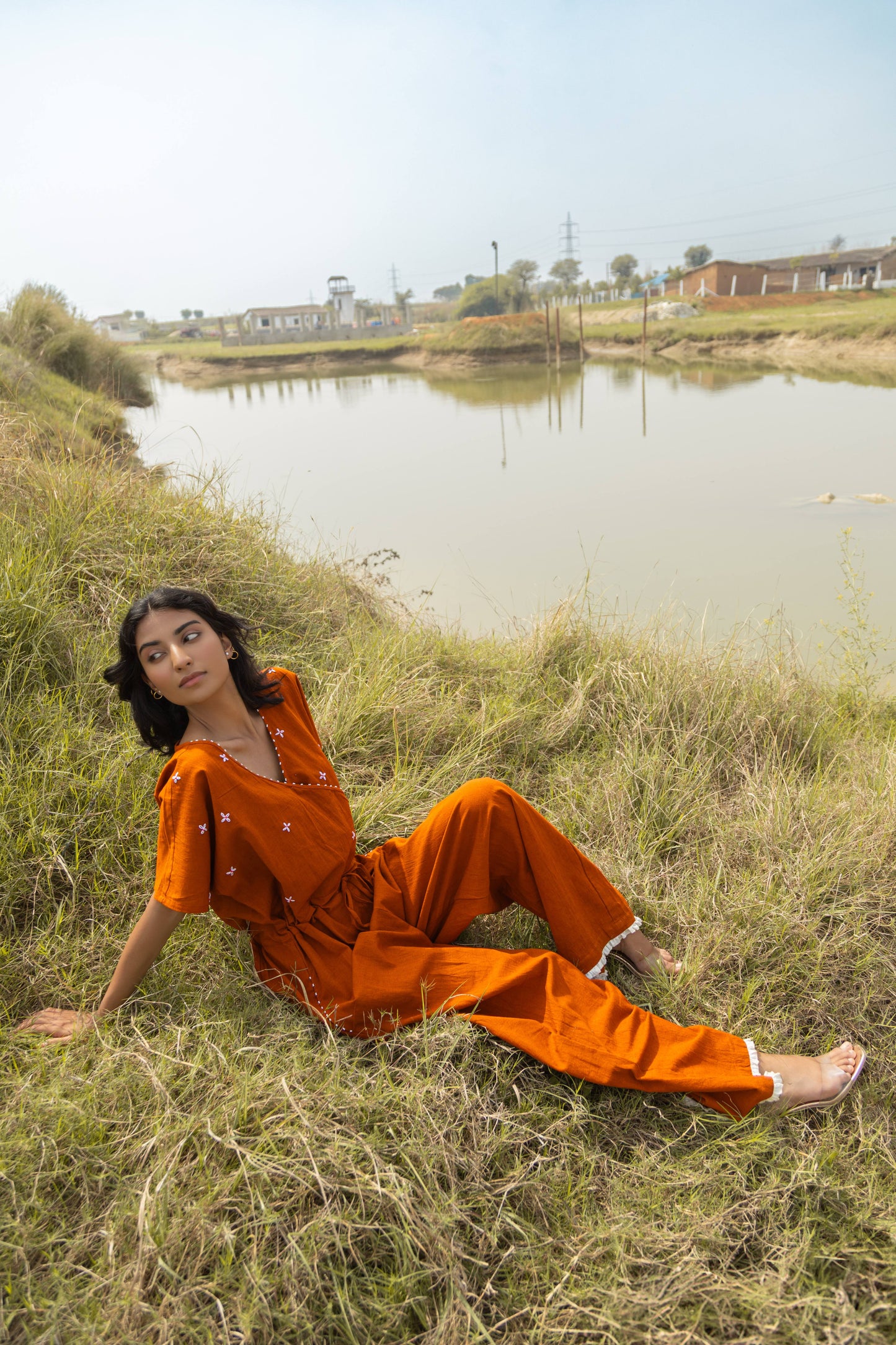 Rust Terra Jumpsuit