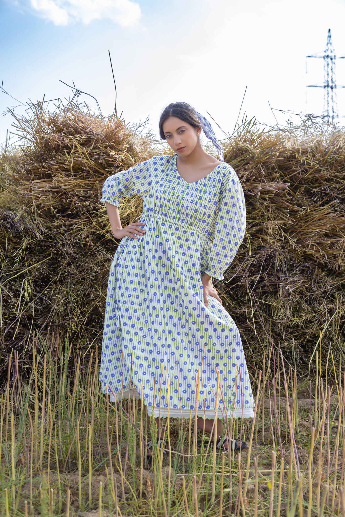 White Dandelion Days Dress