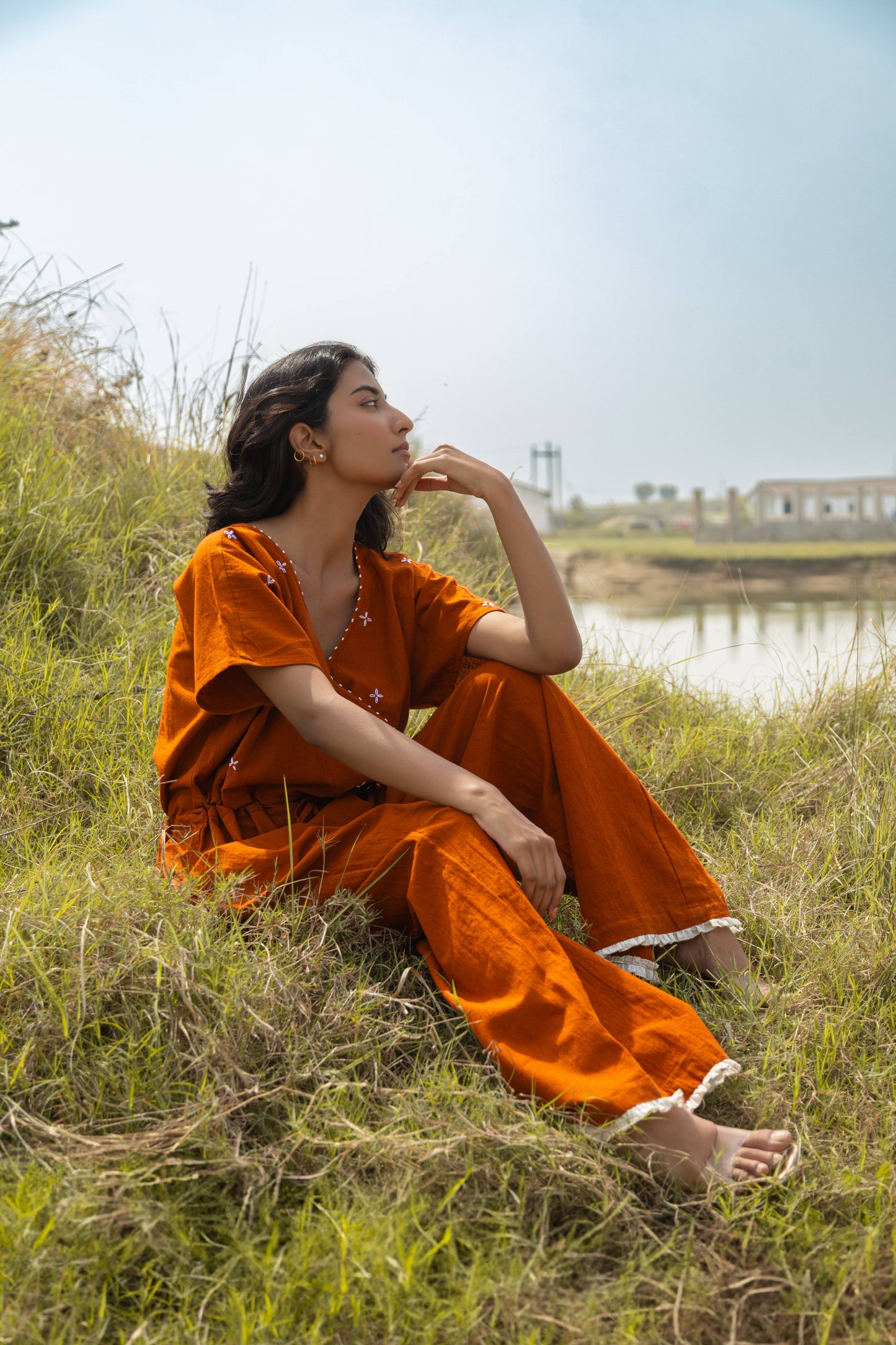 Rust Terra Jumpsuit