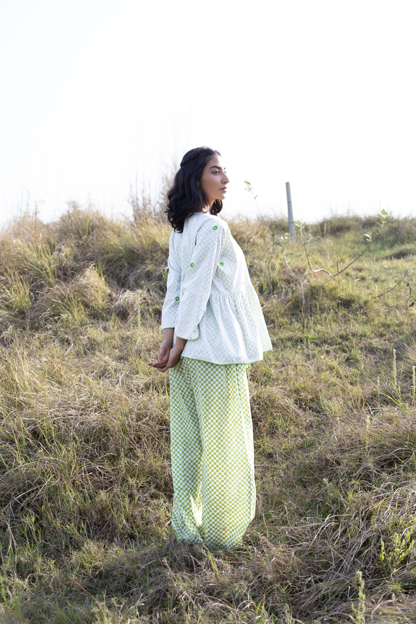 White Sienna Wrap Jacket Top