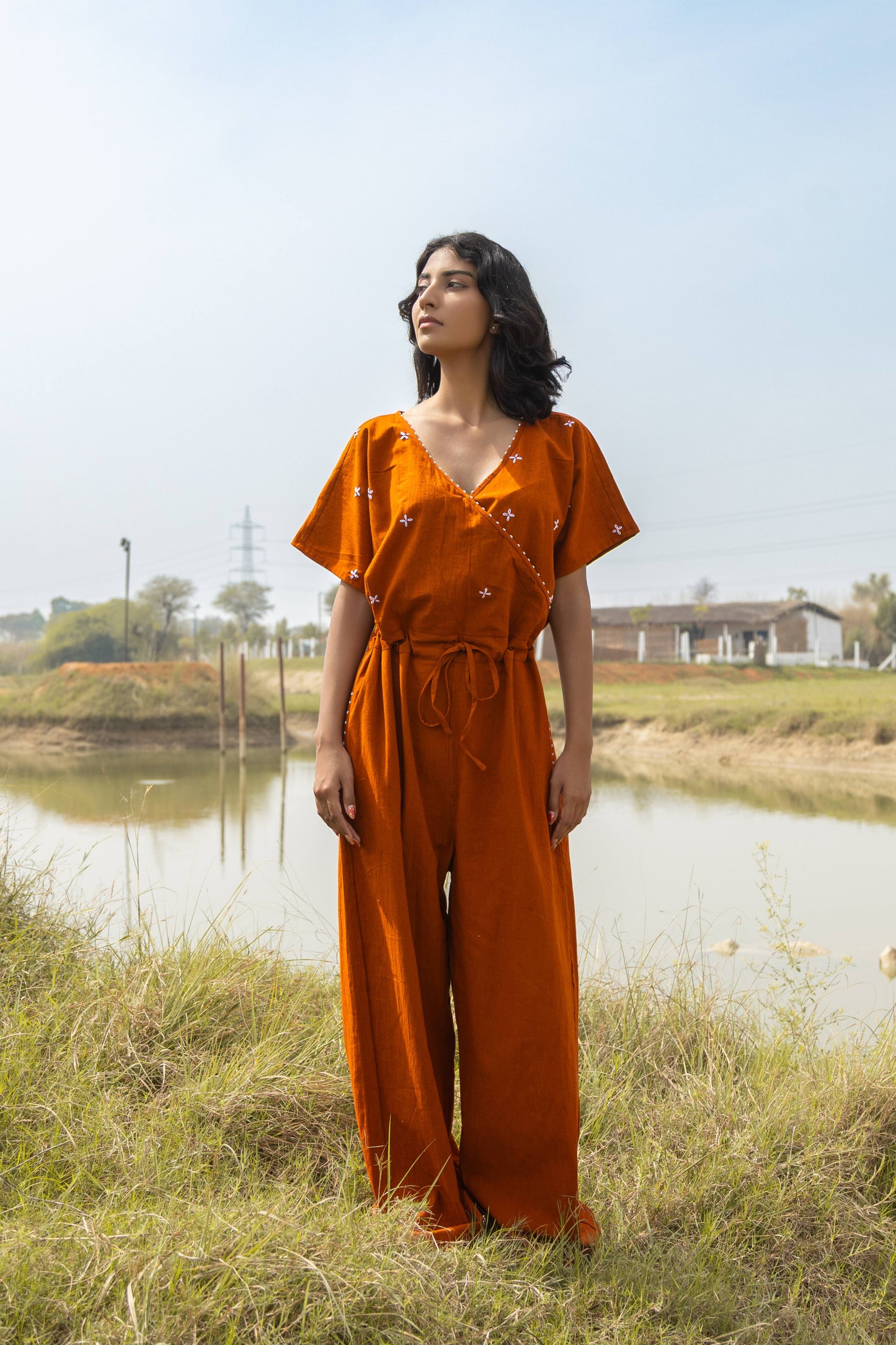 Rust Terra Jumpsuit