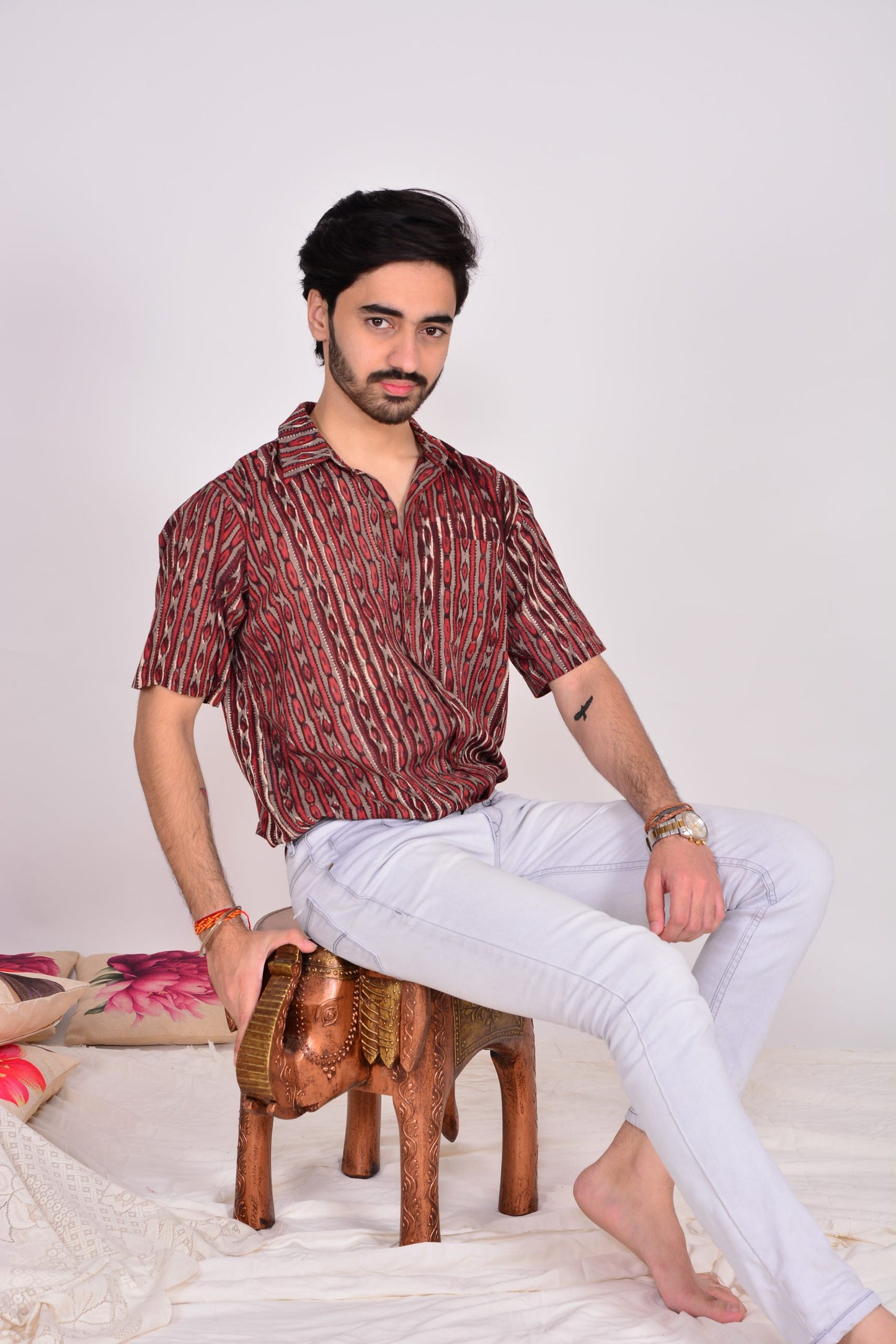 Rojana Brown Shirt