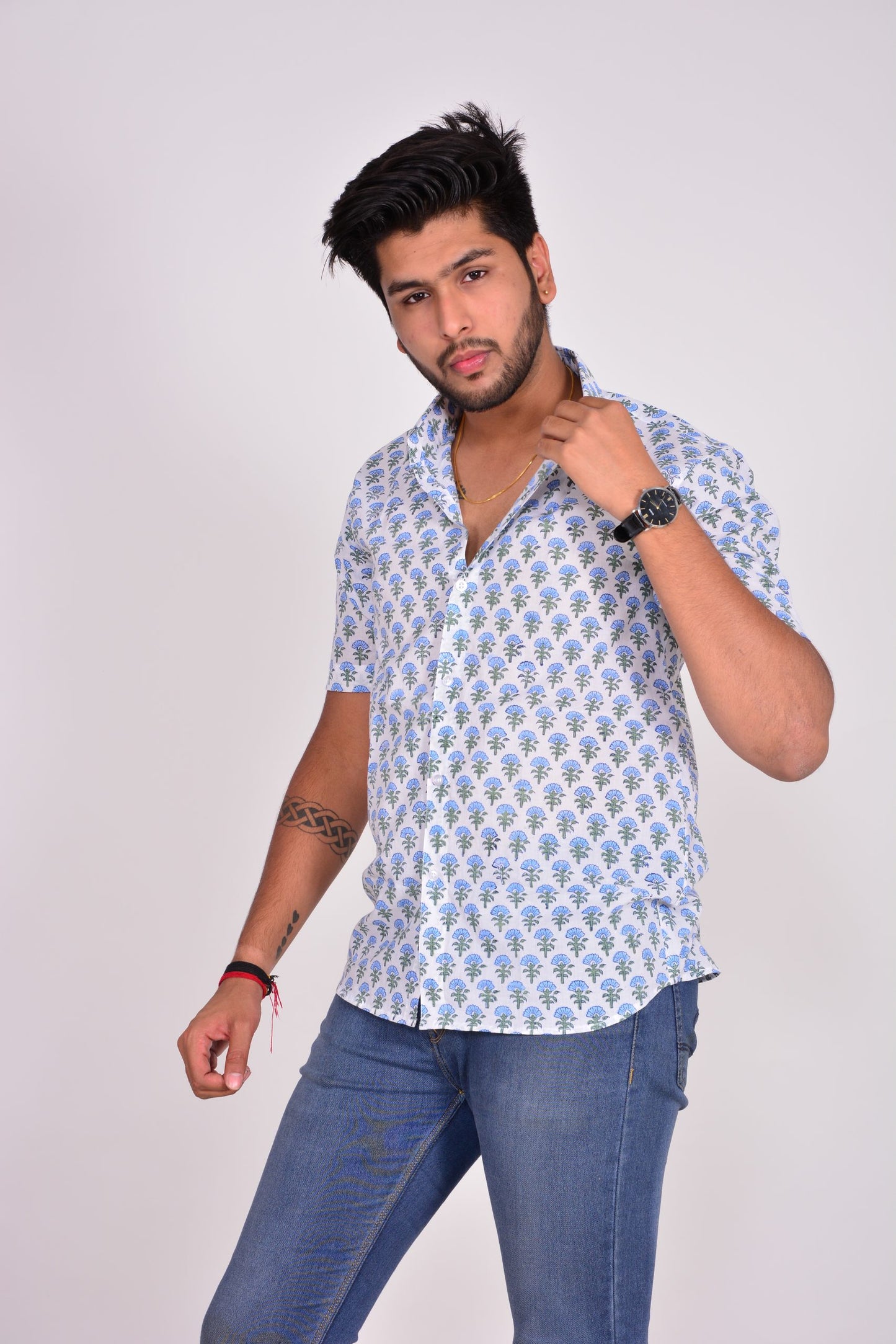Rojana Blue Shirt