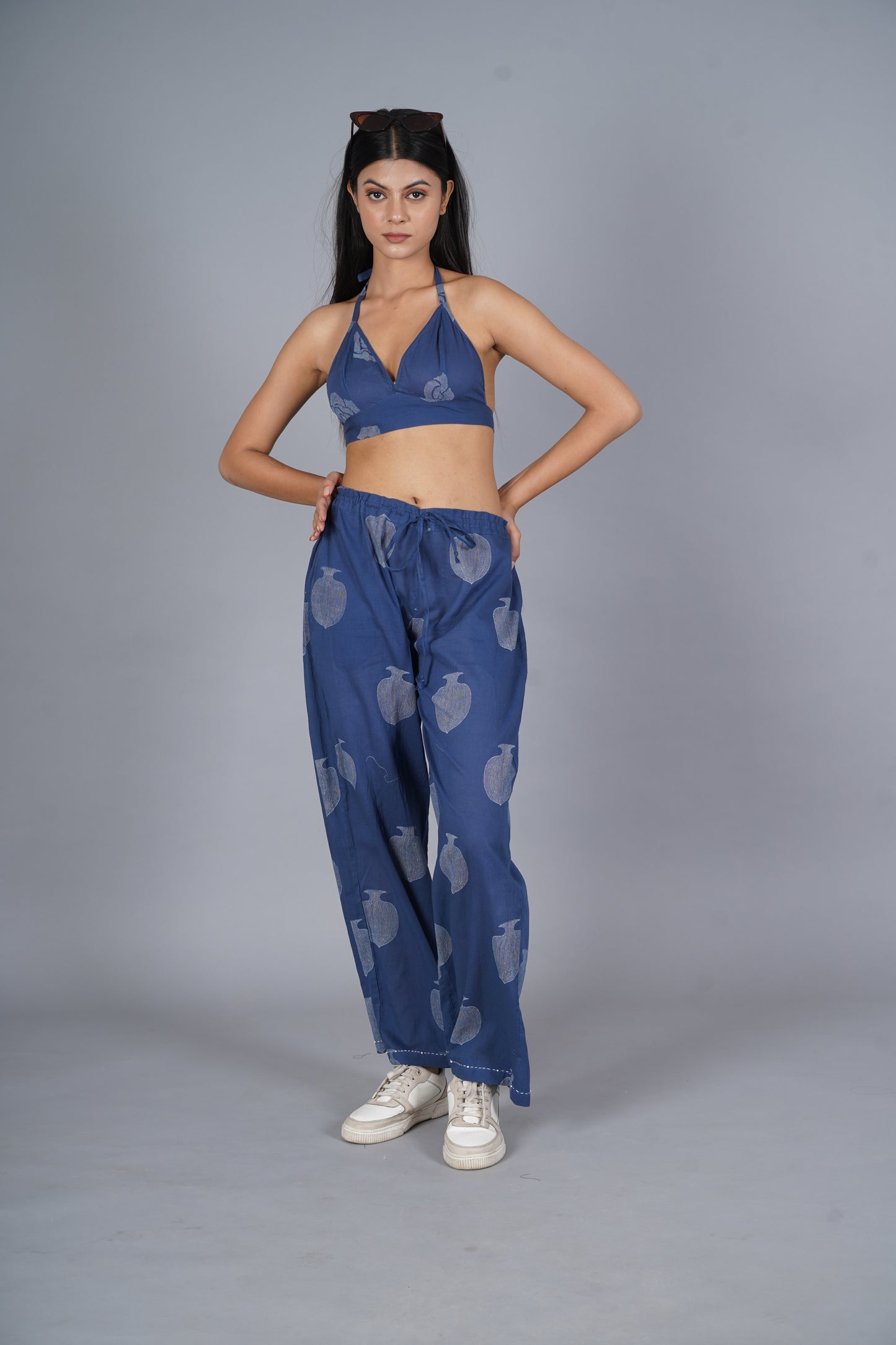 Earth blue pant