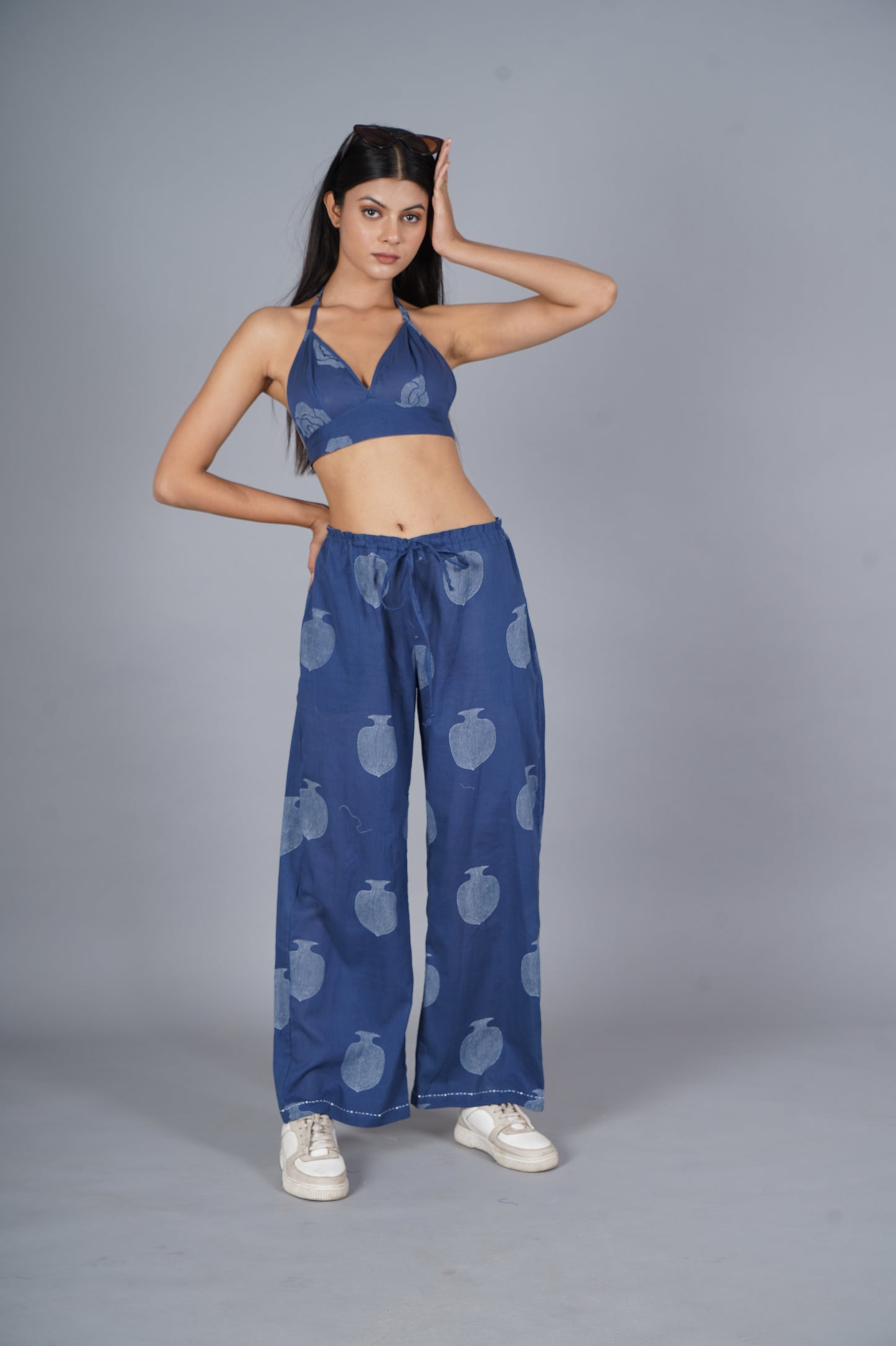 Earth blue pant