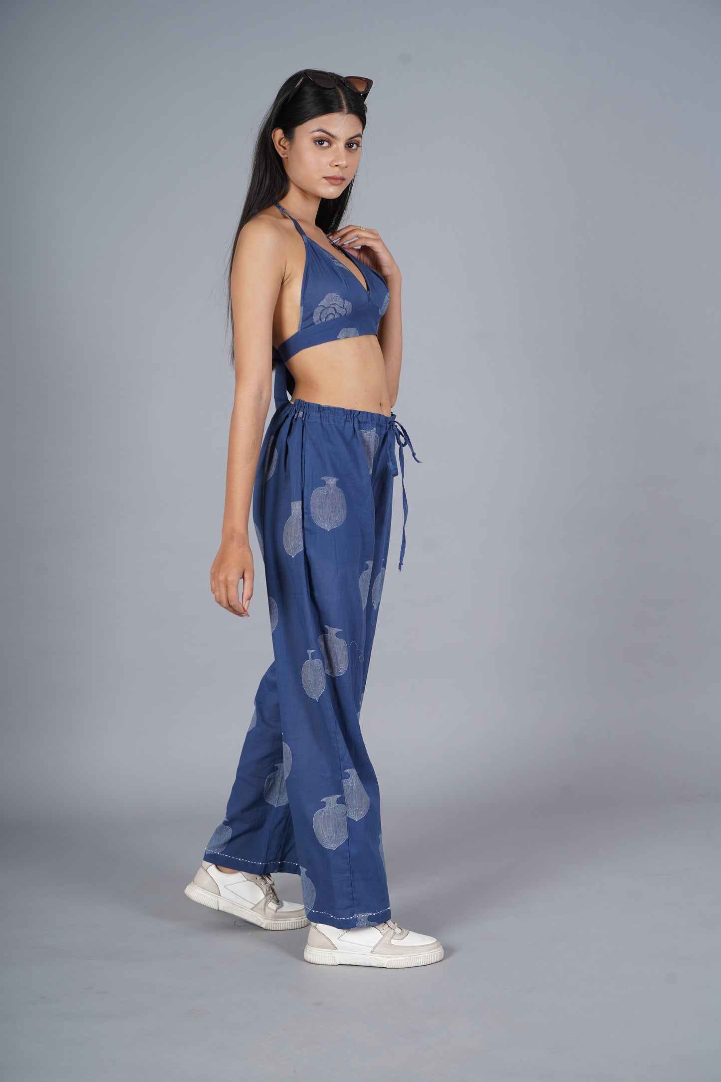 Earth blue pant