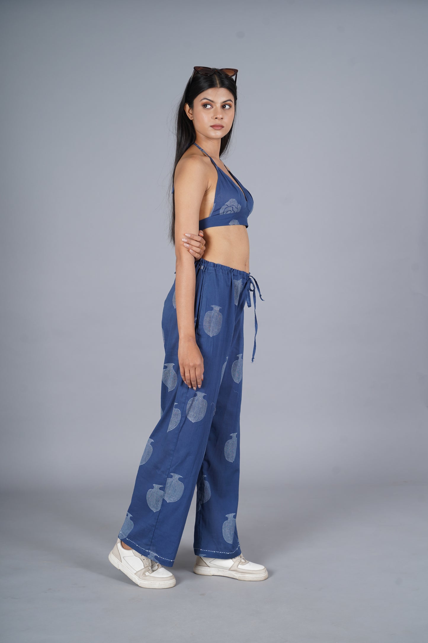 Earth blue pant