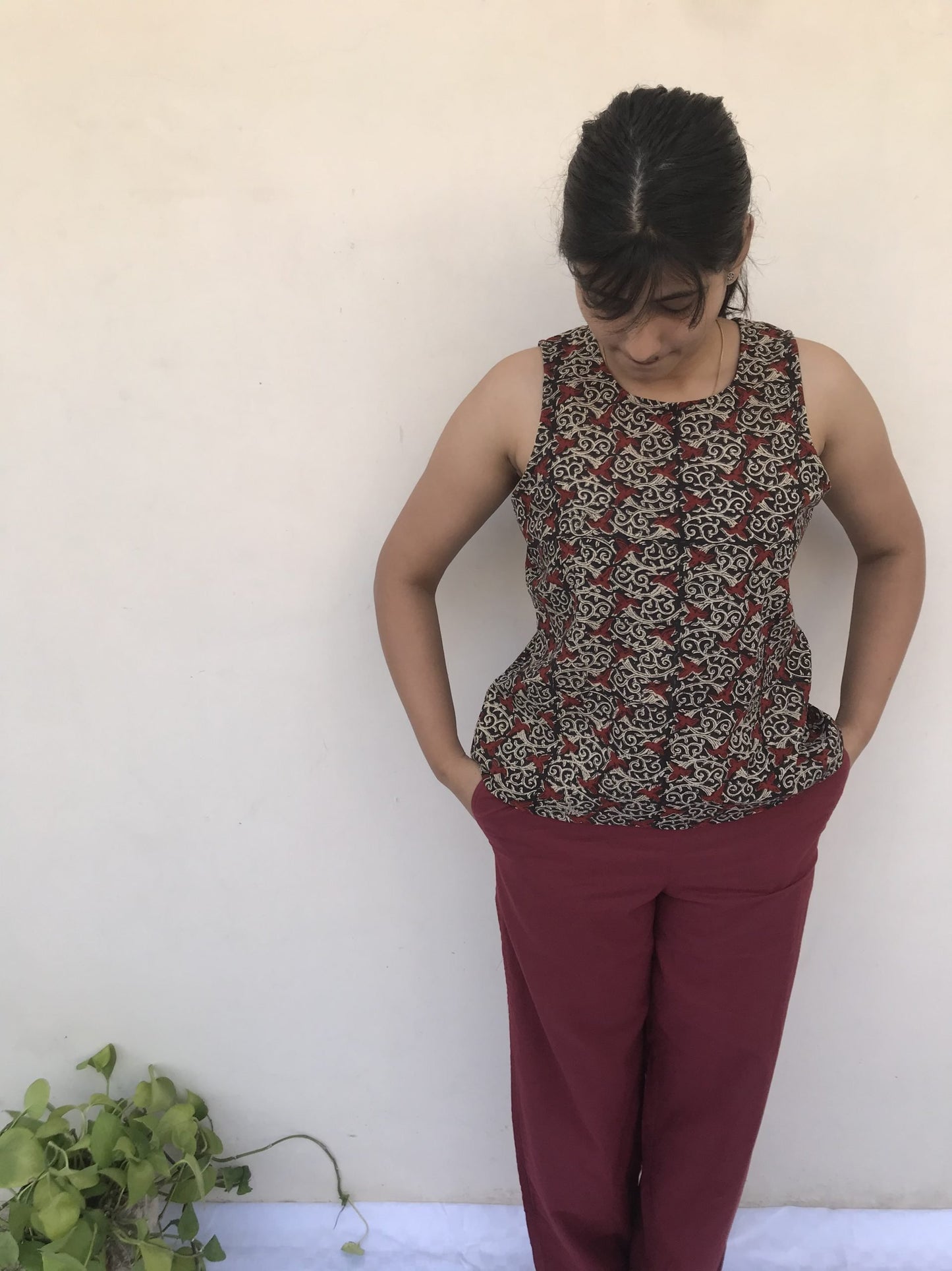 Brown Surmai Top