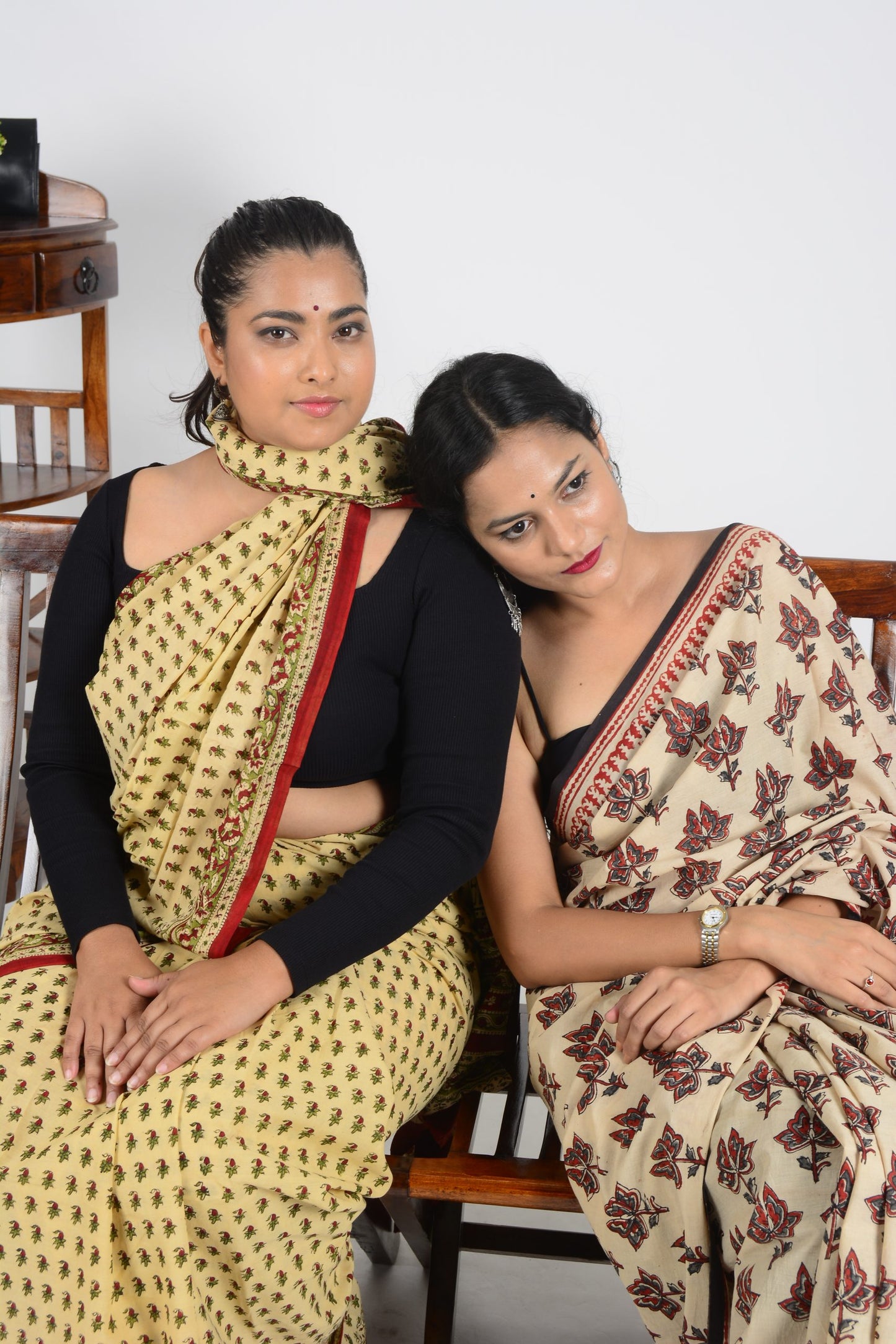 Bagru Hand Printed Saree