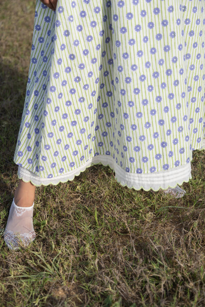 White Dandelion Days Dress