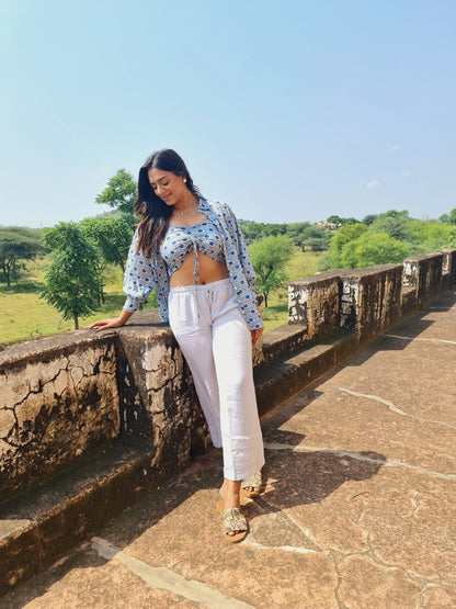 Lavender Brallet Top