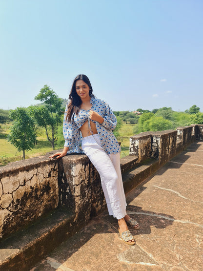 Lavender Brallet Top