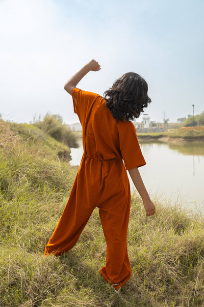 Rust Terra Jumpsuit