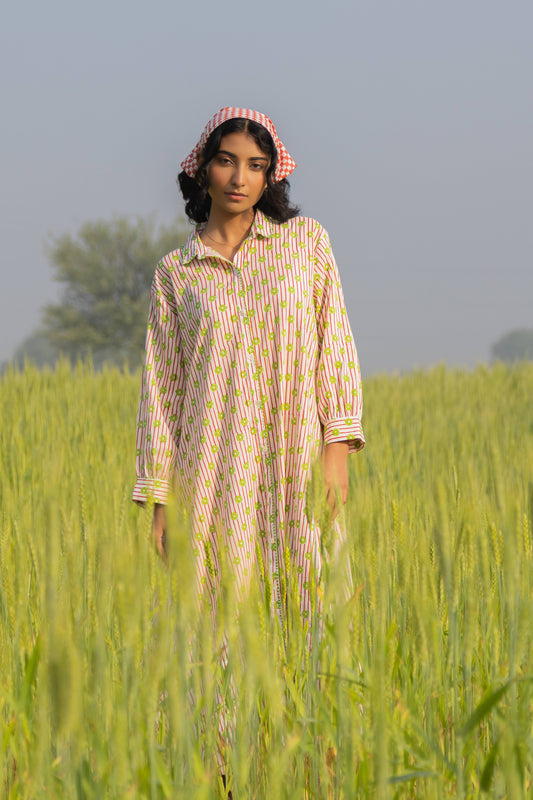 White Amber Stroll Dress