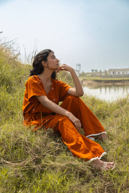 Rust Terra Jumpsuit