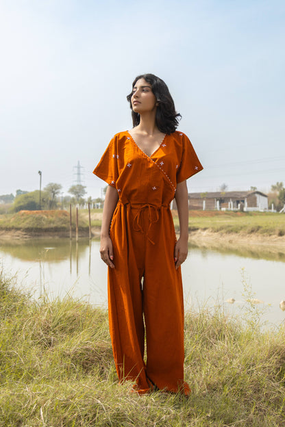 Rust Terra Jumpsuit