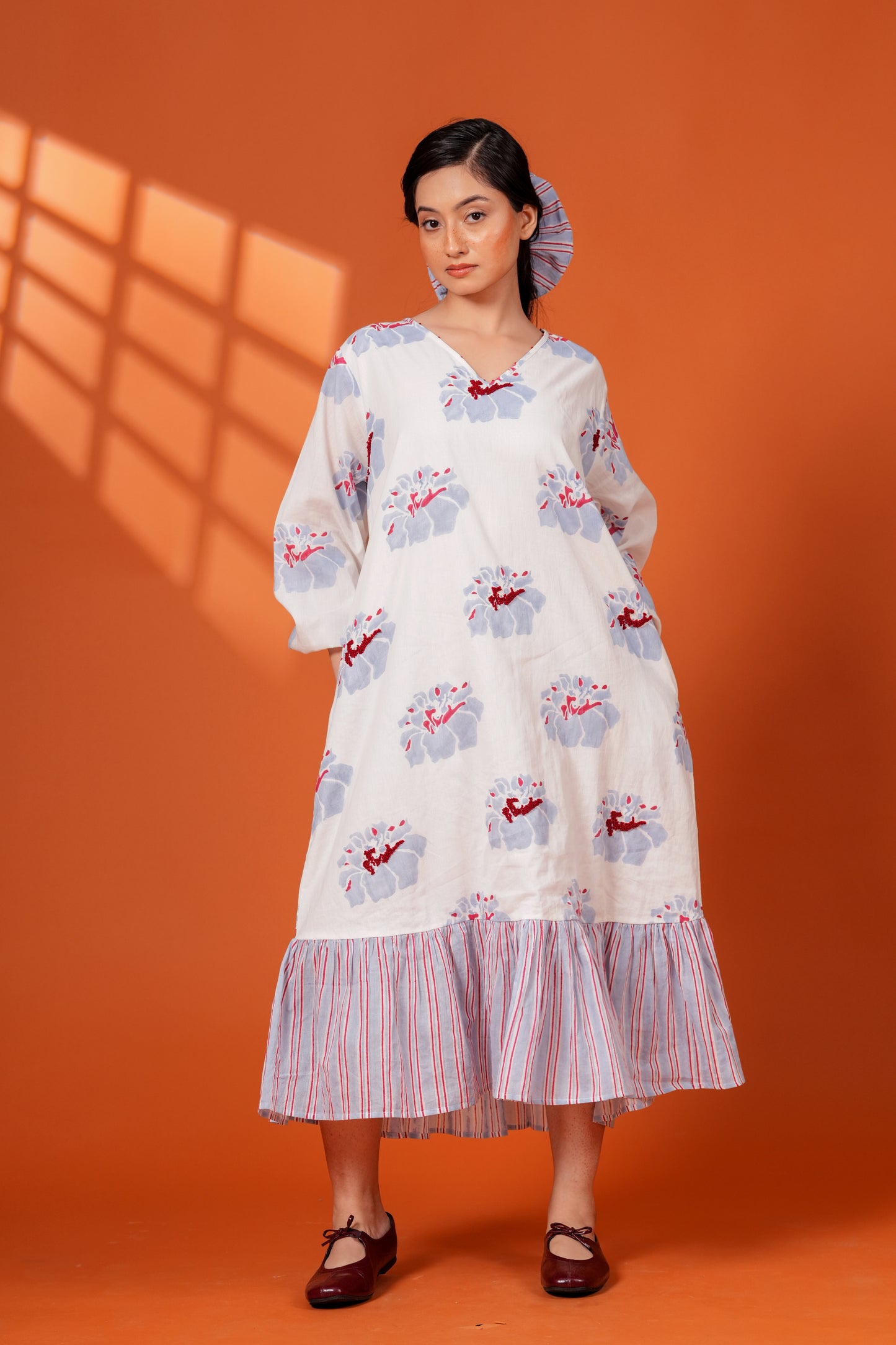 BLOOM RUFFLES DRESS