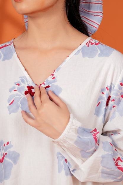 BLOOM RUFFLES DRESS