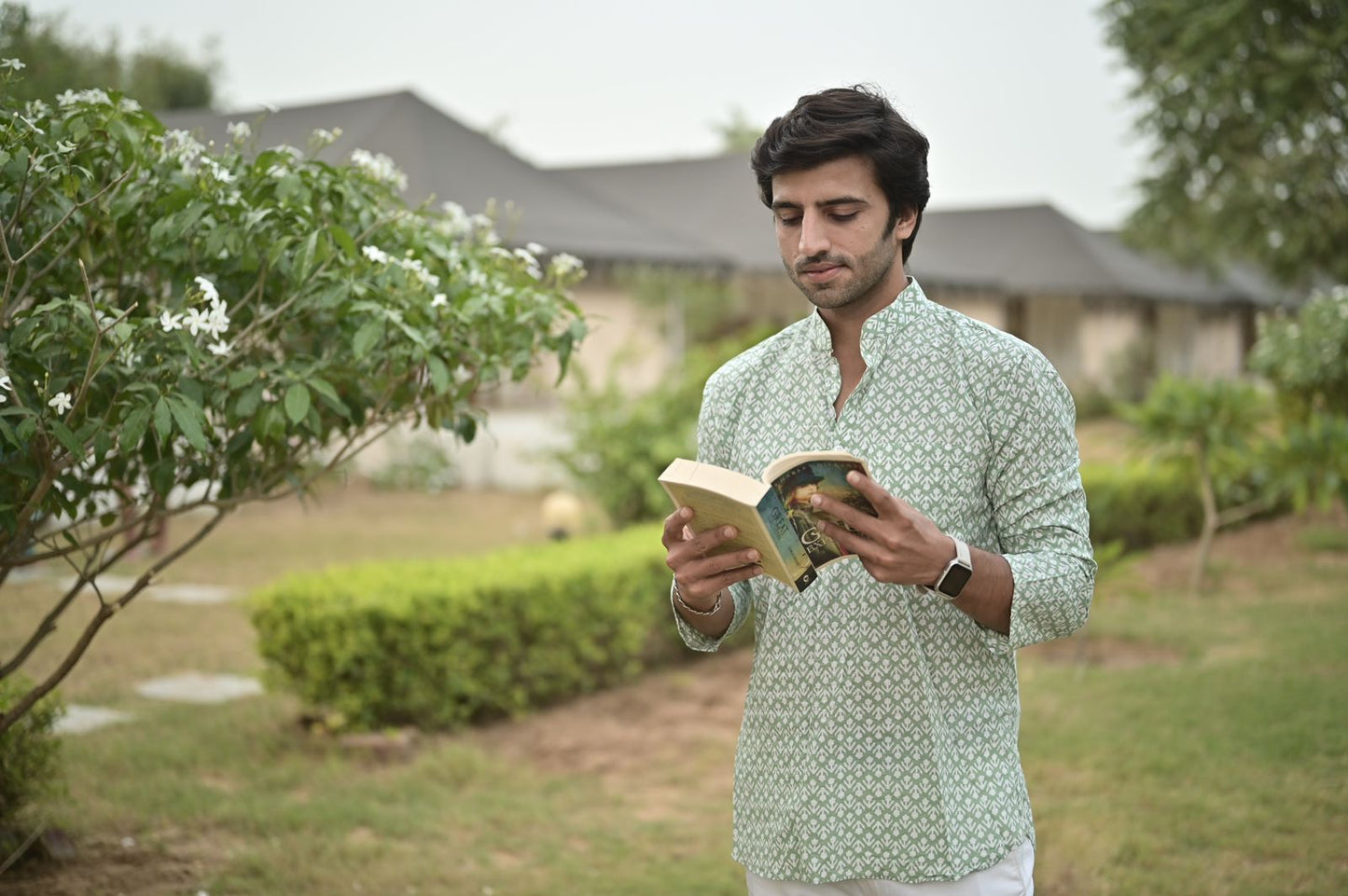 Green Men’s Kurta